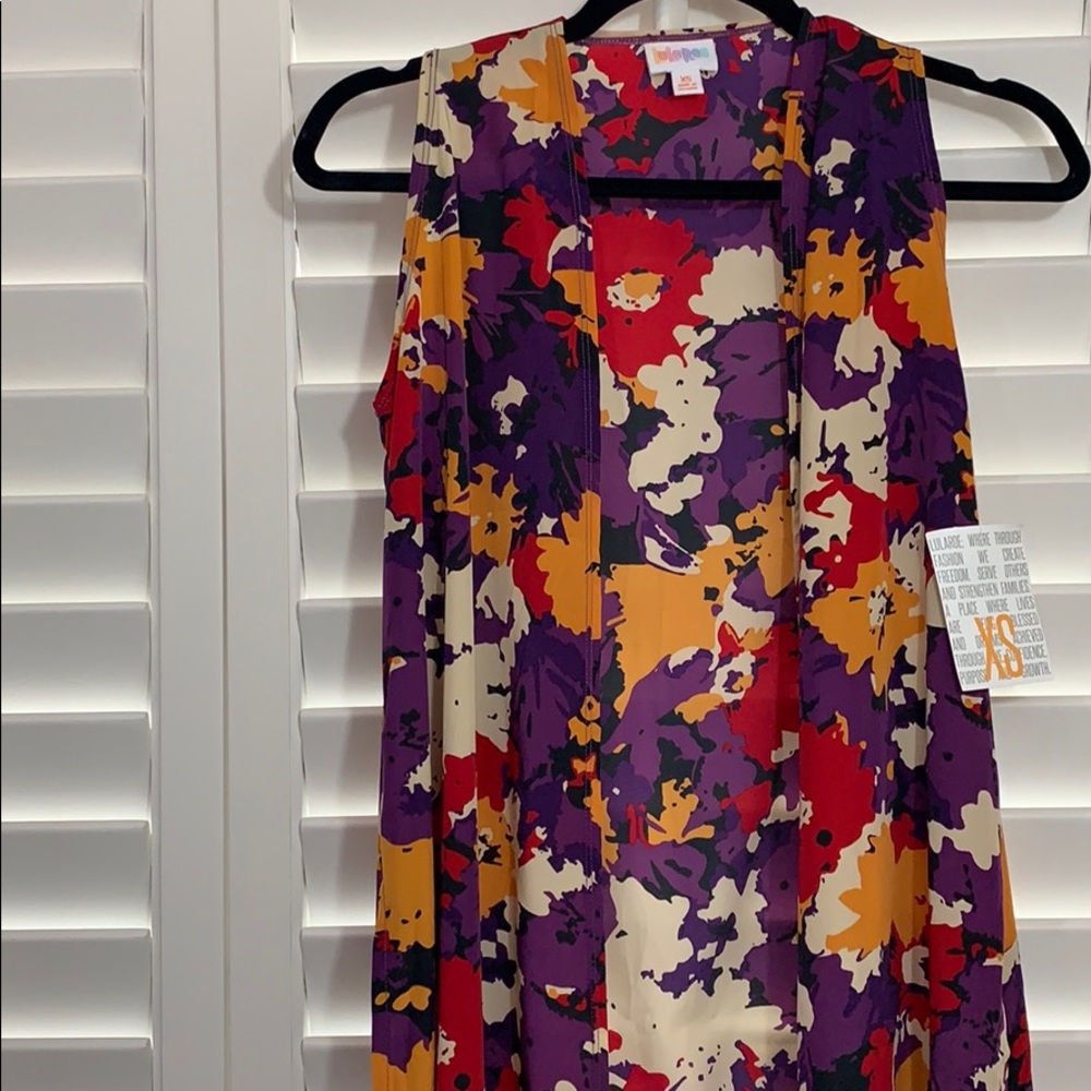 Lularoe Joy Vest XS